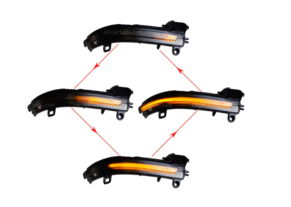 BMW 1 Series Indicator Dynamic Sweeping Wing Mirror LED Upgrade F20 by UKCarbon