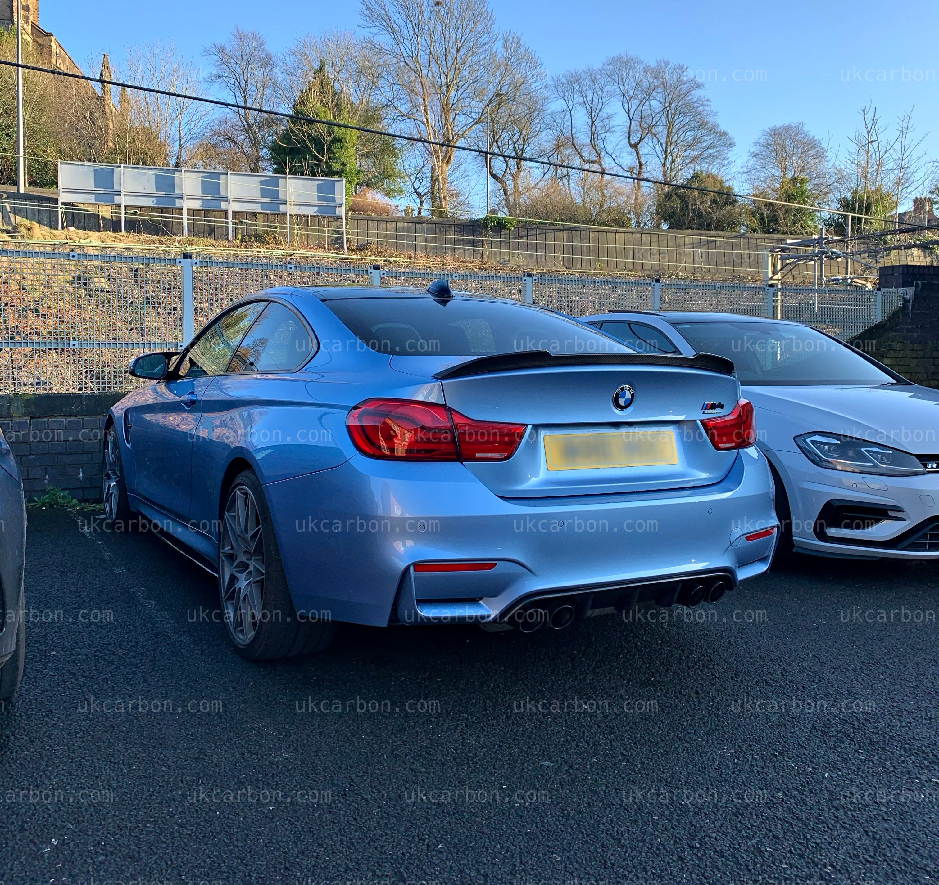 BMW M4 Carbon Spoiler CS Style M Performance Fibre Competition F82 by UKCarbon