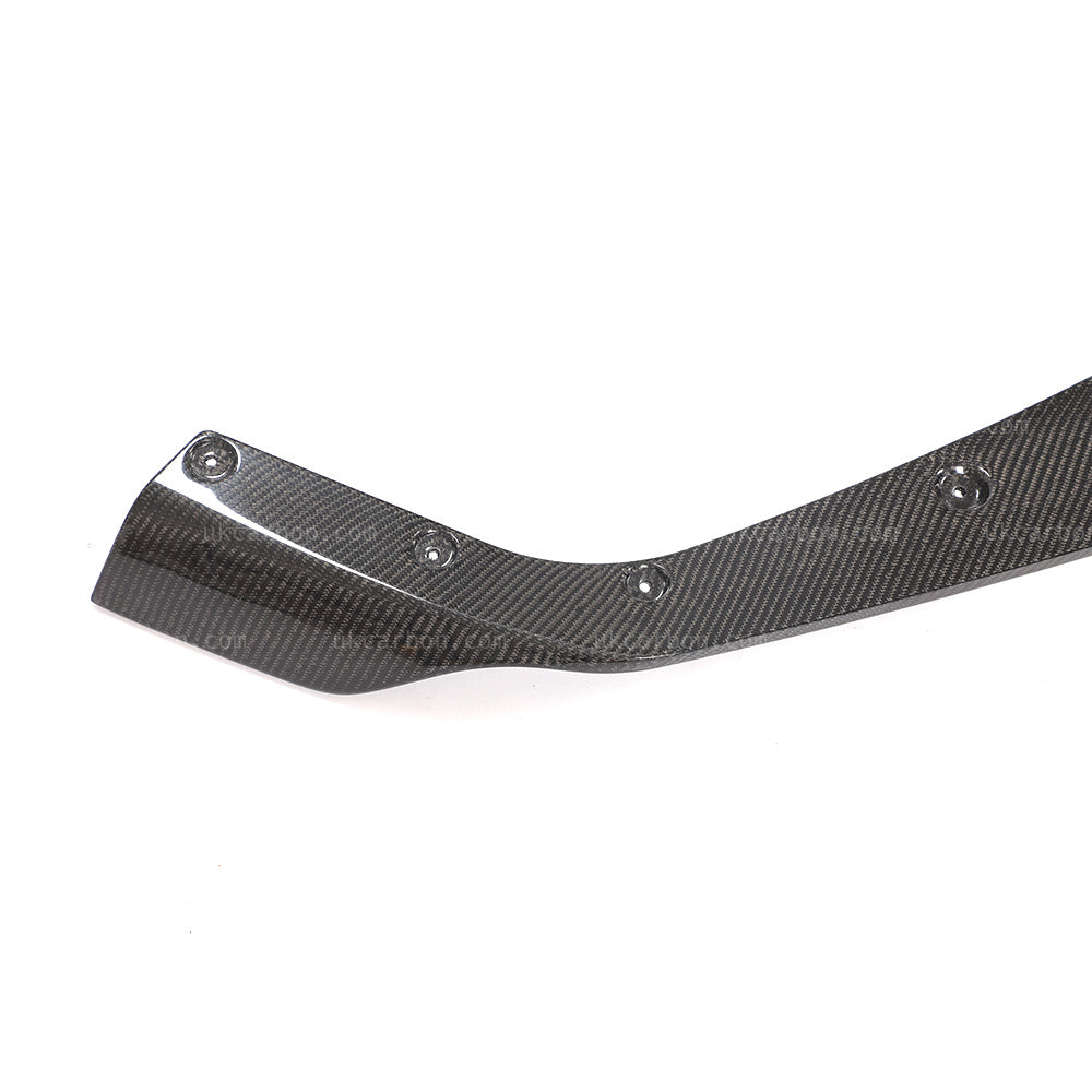 BMW F87 M2 Competition Carbon Fibre Front Bumper Splitter Lip Kit by UKCarbon