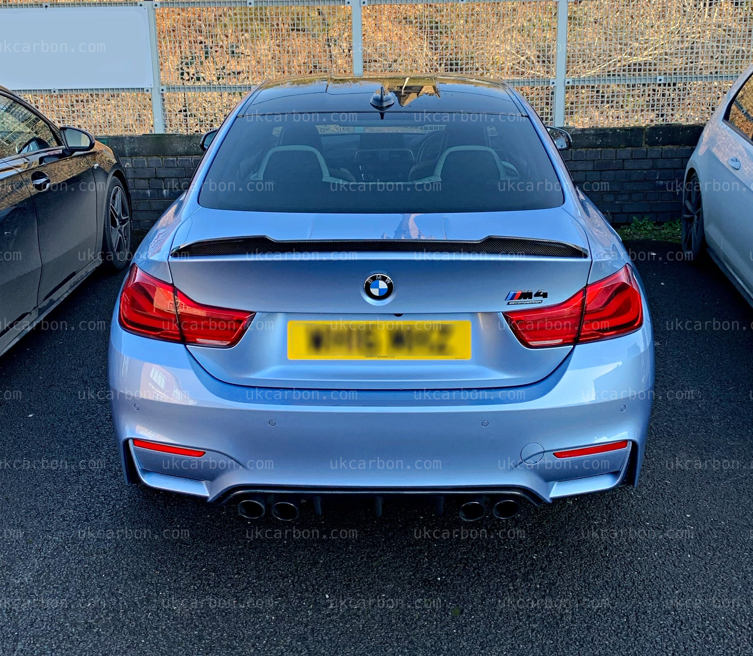 BMW M4 Carbon Spoiler CS Style M Performance Fibre Competition F82 by UKCarbon