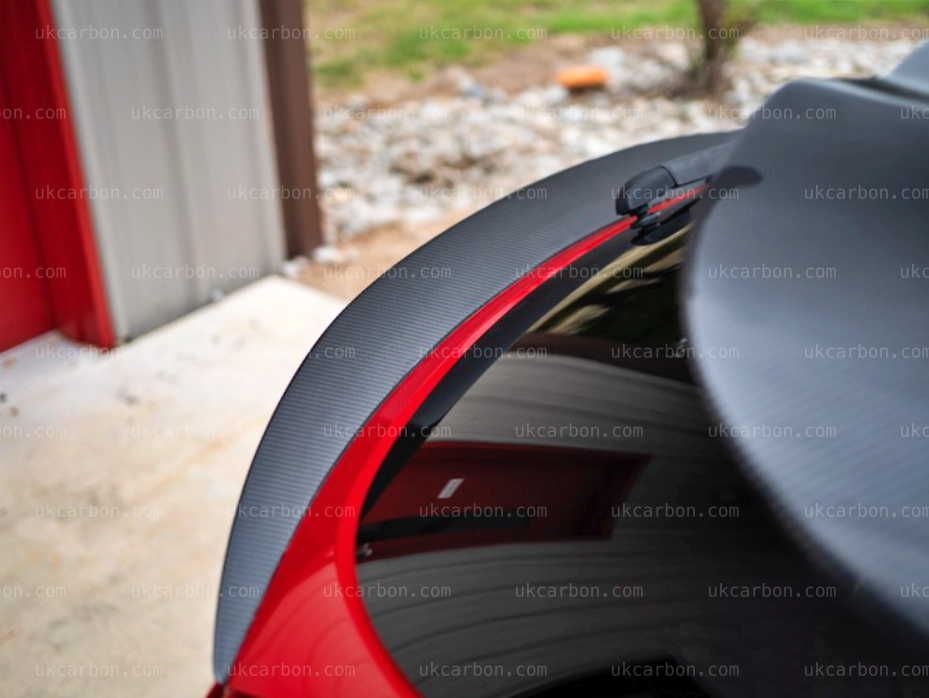 Alfa Romeo Stelvio Middle Carbon Fibre Spoiler by UKCarbon