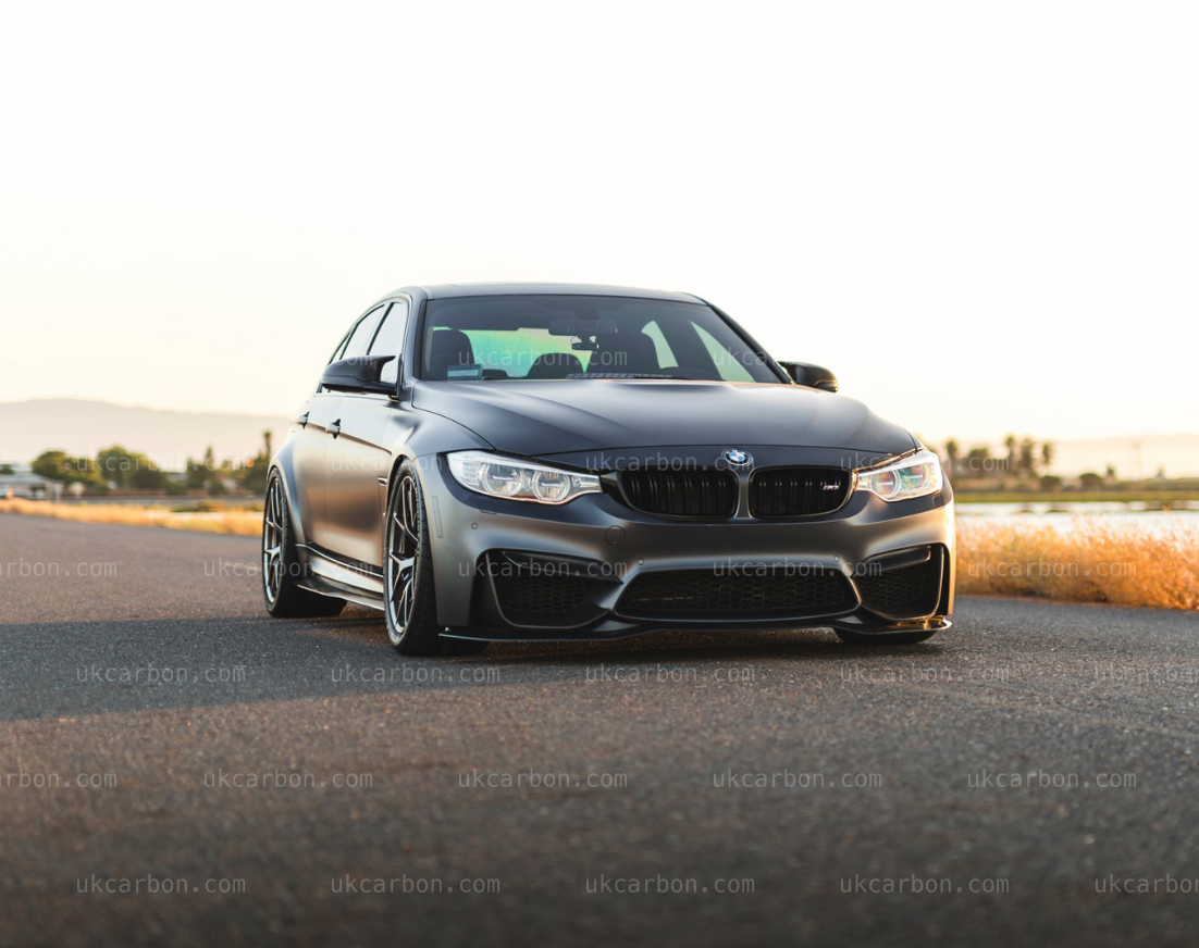 BMW M3 Side Skirts F80 Real Carbon Fibre M Performance