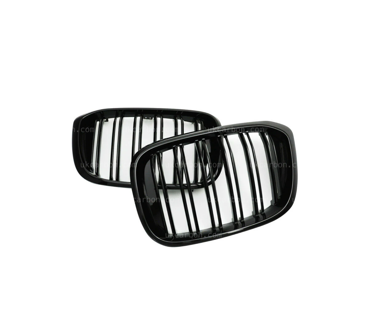 BMW X4 X4M Gloss Black Front Grille Replacement M Performance G02 by UKCarbon