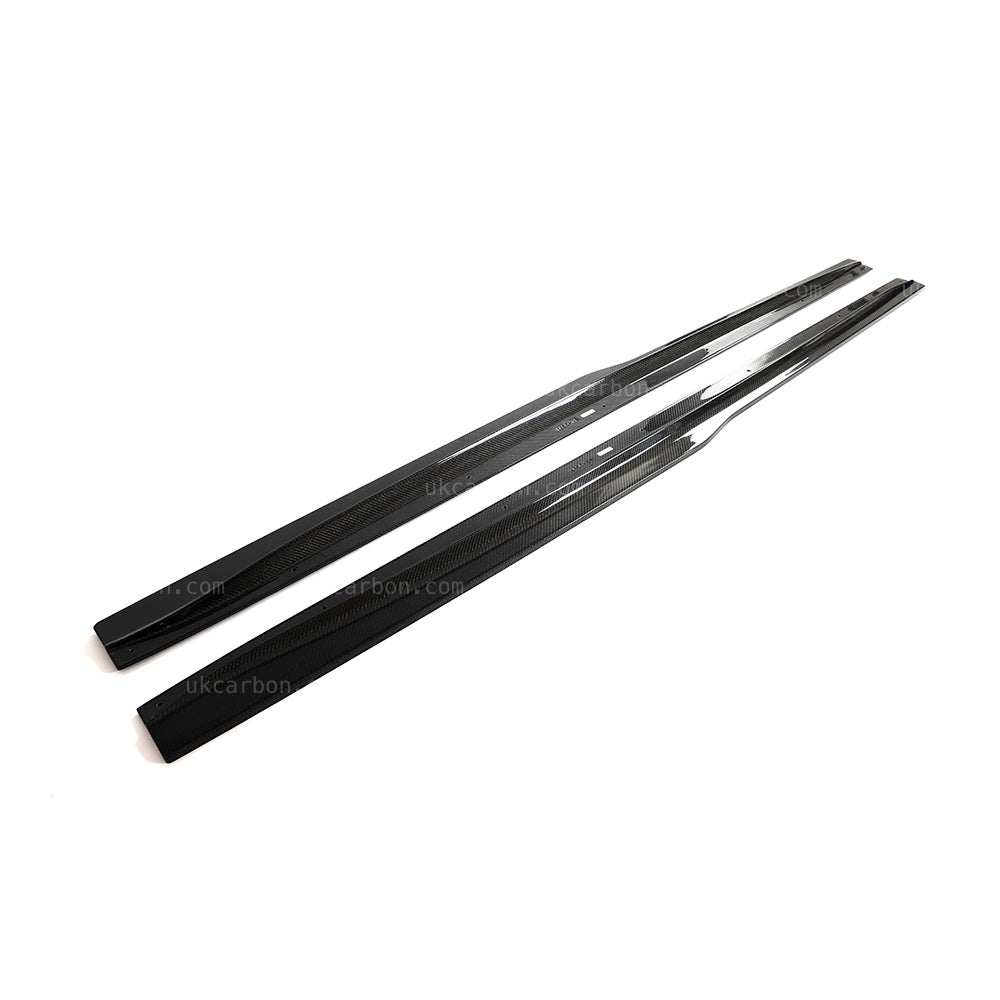 BMW M3 Side Skirts F80 Real Carbon Fibre M Performance